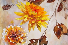 dahlias-bicolores-automne-aquarelle-Francoise-Dubourg