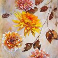 dahlias-bicolores-automne-aquarelle-Francoise-Dubourg