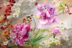 deux-pivoines-roses-encre-de-Chine-couleur-Francoise-Dubourg