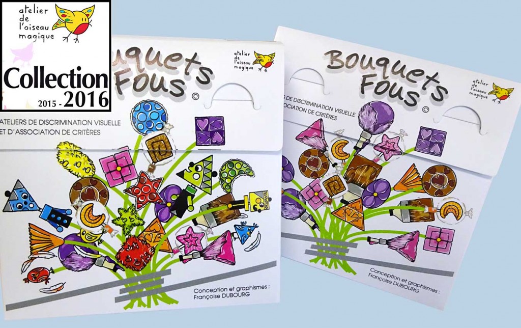 Jeu ludo-éducatif - Bouquets Fous - création Françoise Dubourg